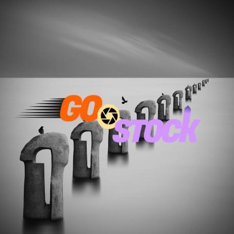 Grey Abstract Painting